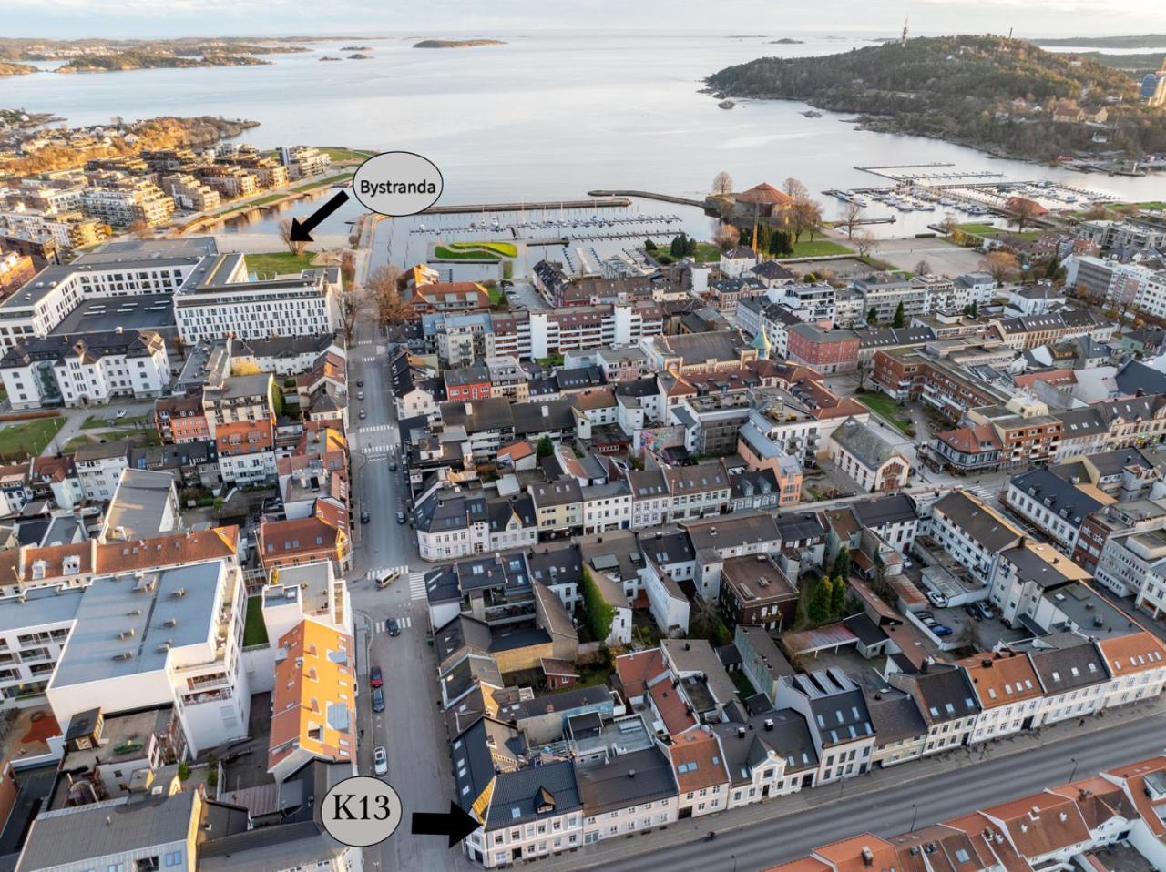 Krsferie Leiligheter I Sentrum Kristiansand Kültér fotó